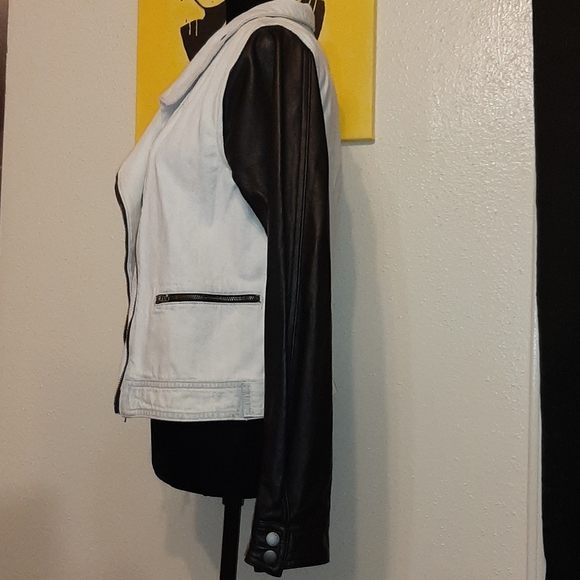 NWOT Rag & bone bleach out leather moto jacket - Picture 10 of 16